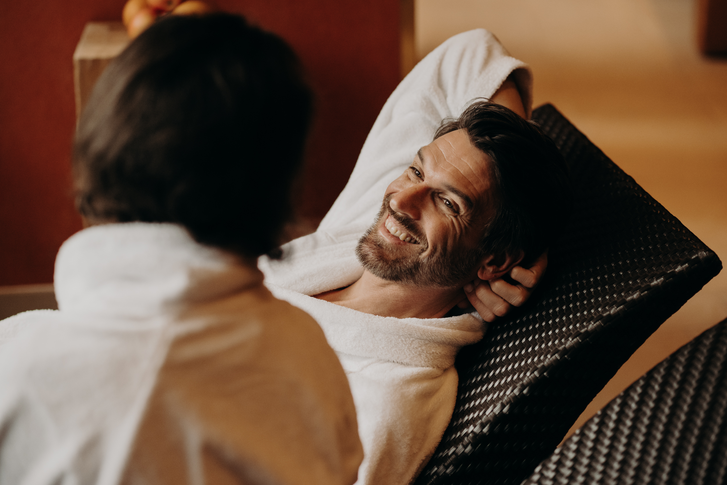 Golfhotel: Entspannen im Ruhebereich unseres Wellnessbereichs - Hotel Sonngastein