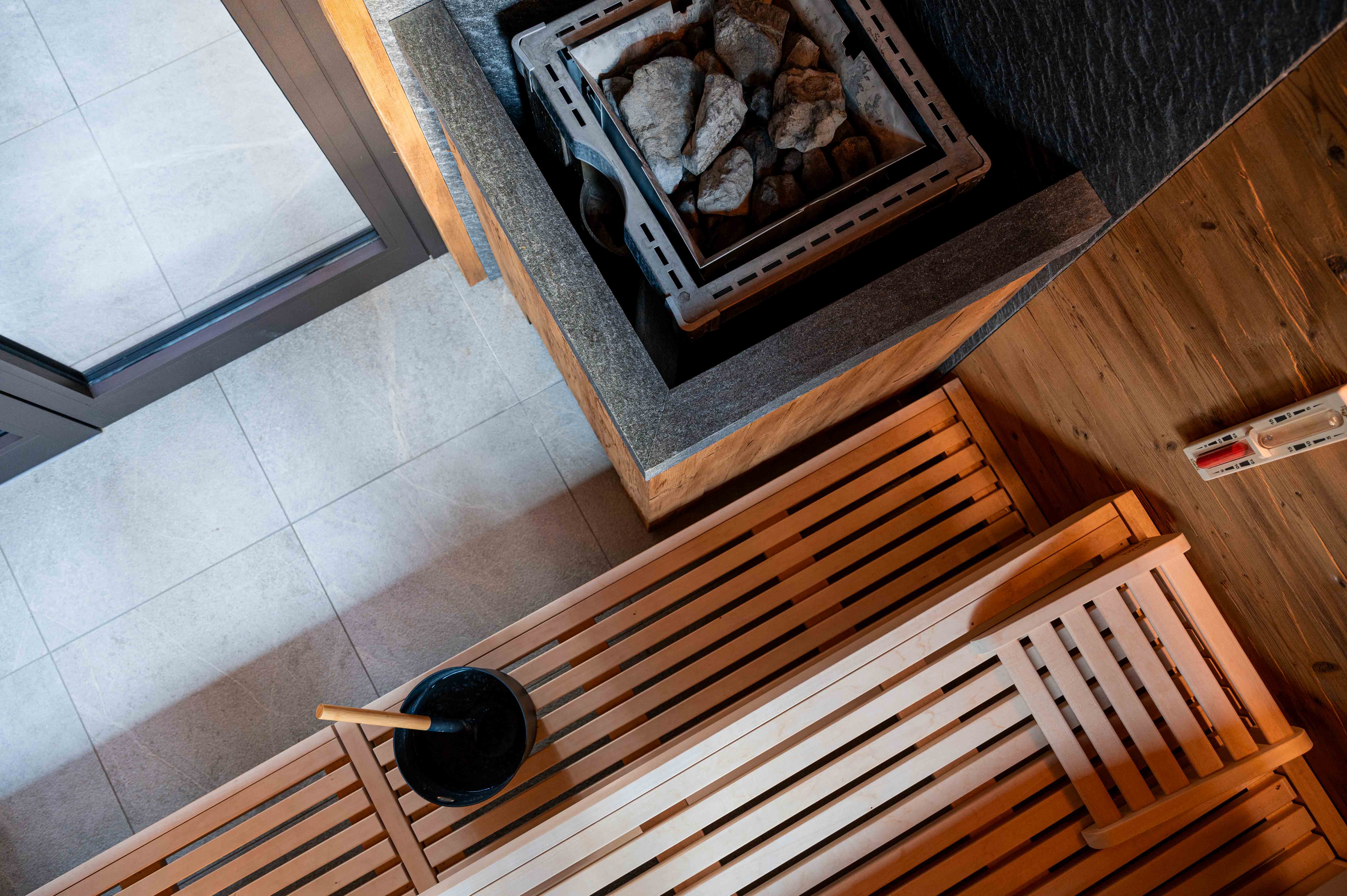 Golfhotel: Aussen Sauna 90° C - Kurhotel Zink