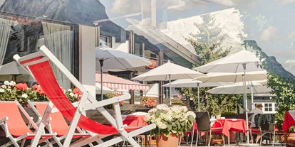 Golfurlaub - PLZ 6707 (Österreich) - Sonnenterrasse - Burg Hotel Oberlech