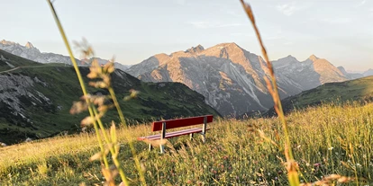Golfurlaub - PLZ 6707 (Österreich) - Bergpanorama - Burg Hotel Oberlech
