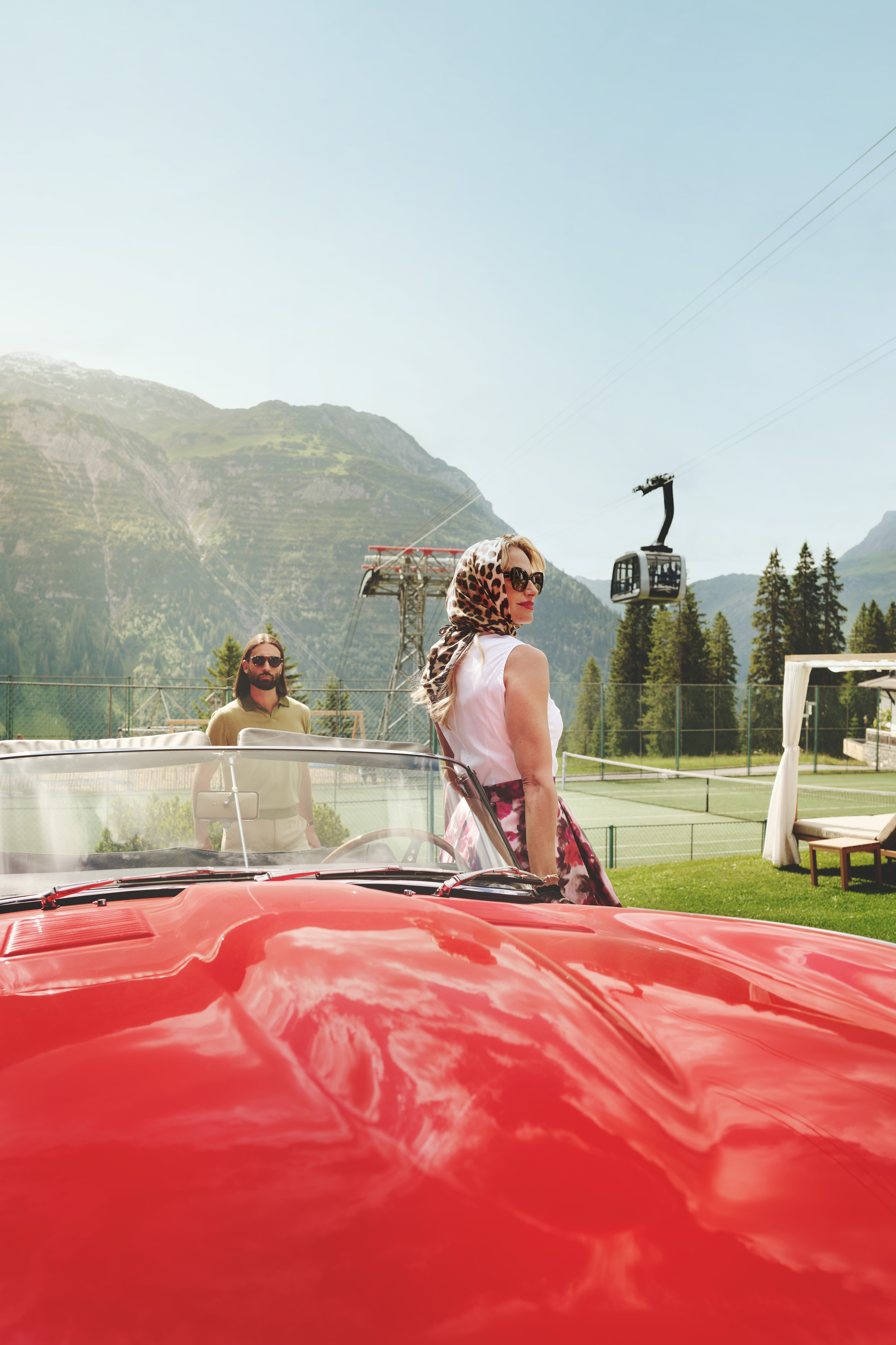 Golfhotel: Ankunft im Burg Hotel  - Burg Hotel Oberlech