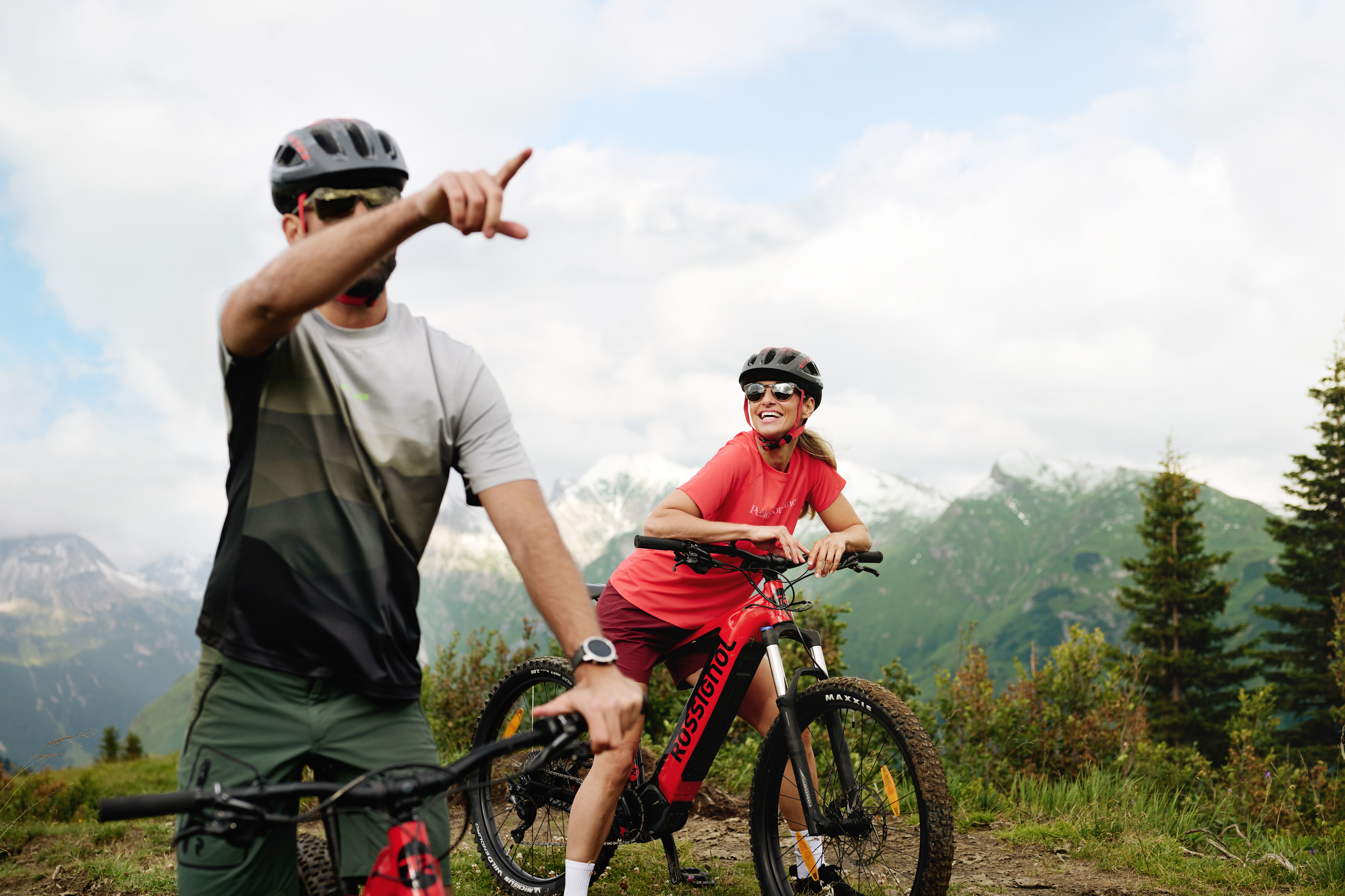 Golfhotel: Mountainbiken in Lech am Arlberg  - Burg Hotel Oberlech