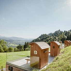 Golfhotel: Alpenkörbe / Outdoor-Wellness - Bergkristall - Mein Resort im Allgäu
