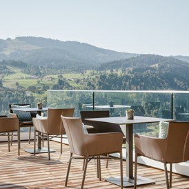 Golfhotel: Terrasse Weitblick - Bergkristall - Mein Resort im Allgäu