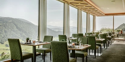 Golfurlaub - PLZ 6707 (Österreich) - Panoramarestaurant - Bergkristall - Mein Resort im Allgäu