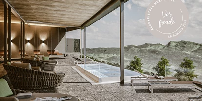 Golfurlaub - PLZ 6707 (Österreich) - Rendering Outdoor-Whirlpool - Bergkristall - Mein Resort im Allgäu