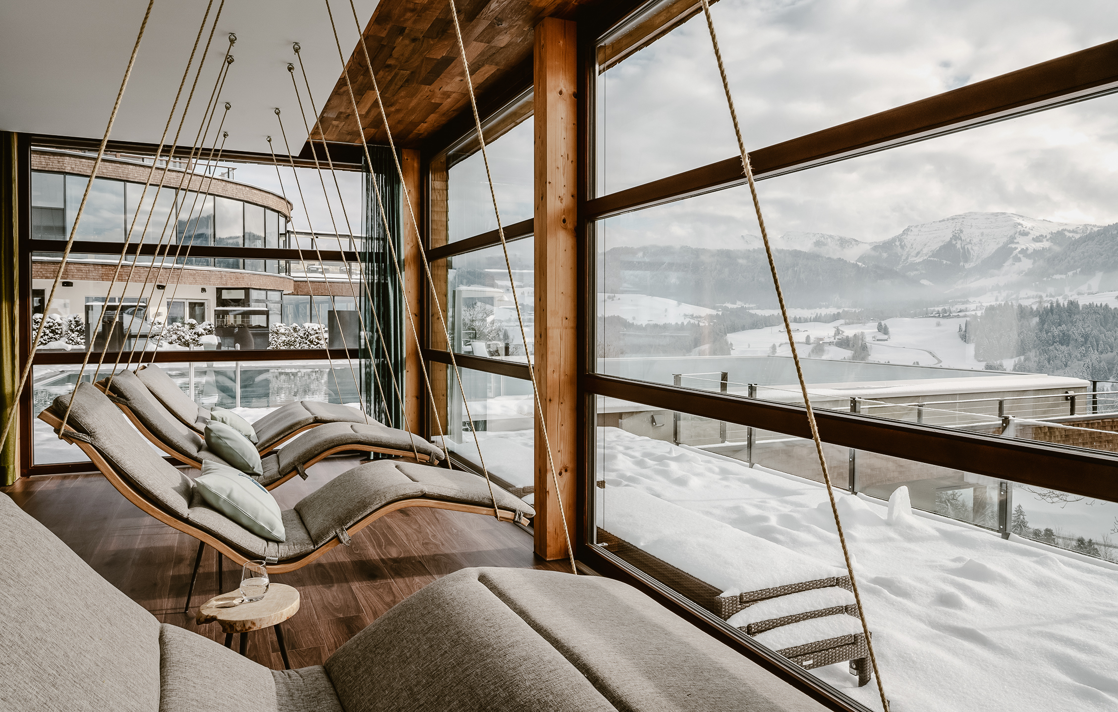 Golfhotel: Schwebeliegenraum - Bergkristall - Mein Resort im Allgäu