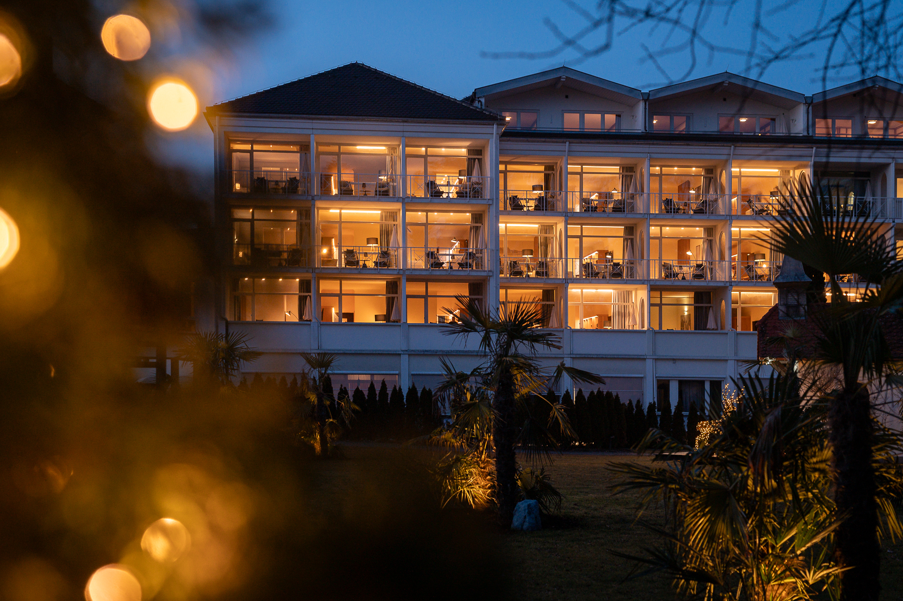 Golfhotel: Außenansicht Hotel - Das Parkhotel - Südtirols nördlichster Punkt