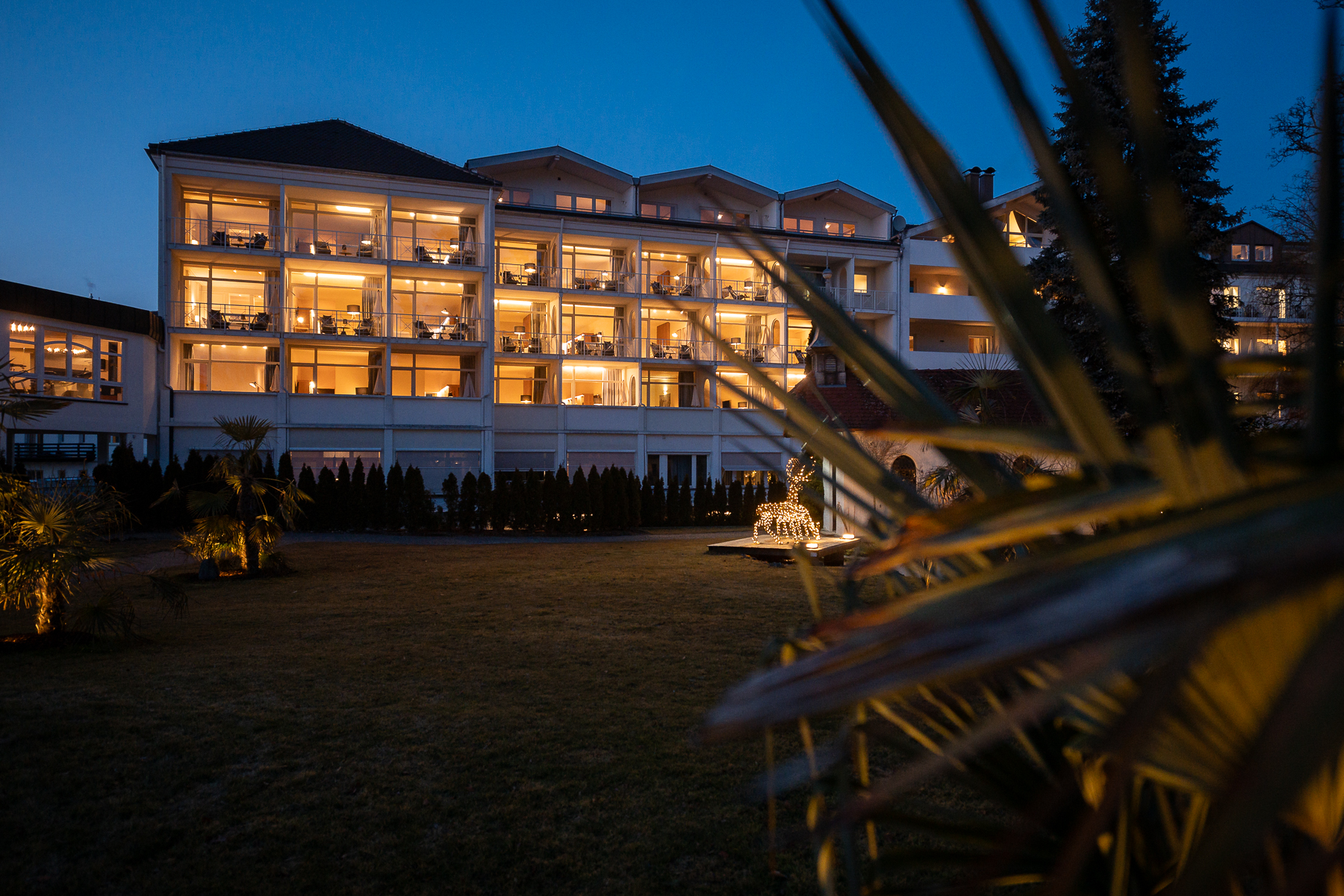 Golfhotel: Außenansicht Hotel - Das Parkhotel - Südtirols nördlichster Punkt