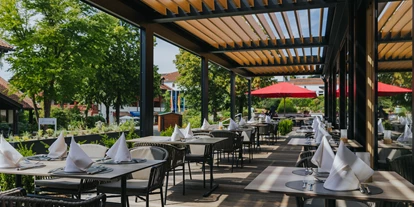 Golfurlaub - Restaurant - Sonnenterrasse Hotel Drei Quellen Therme - Hotel Drei Quellen Therme