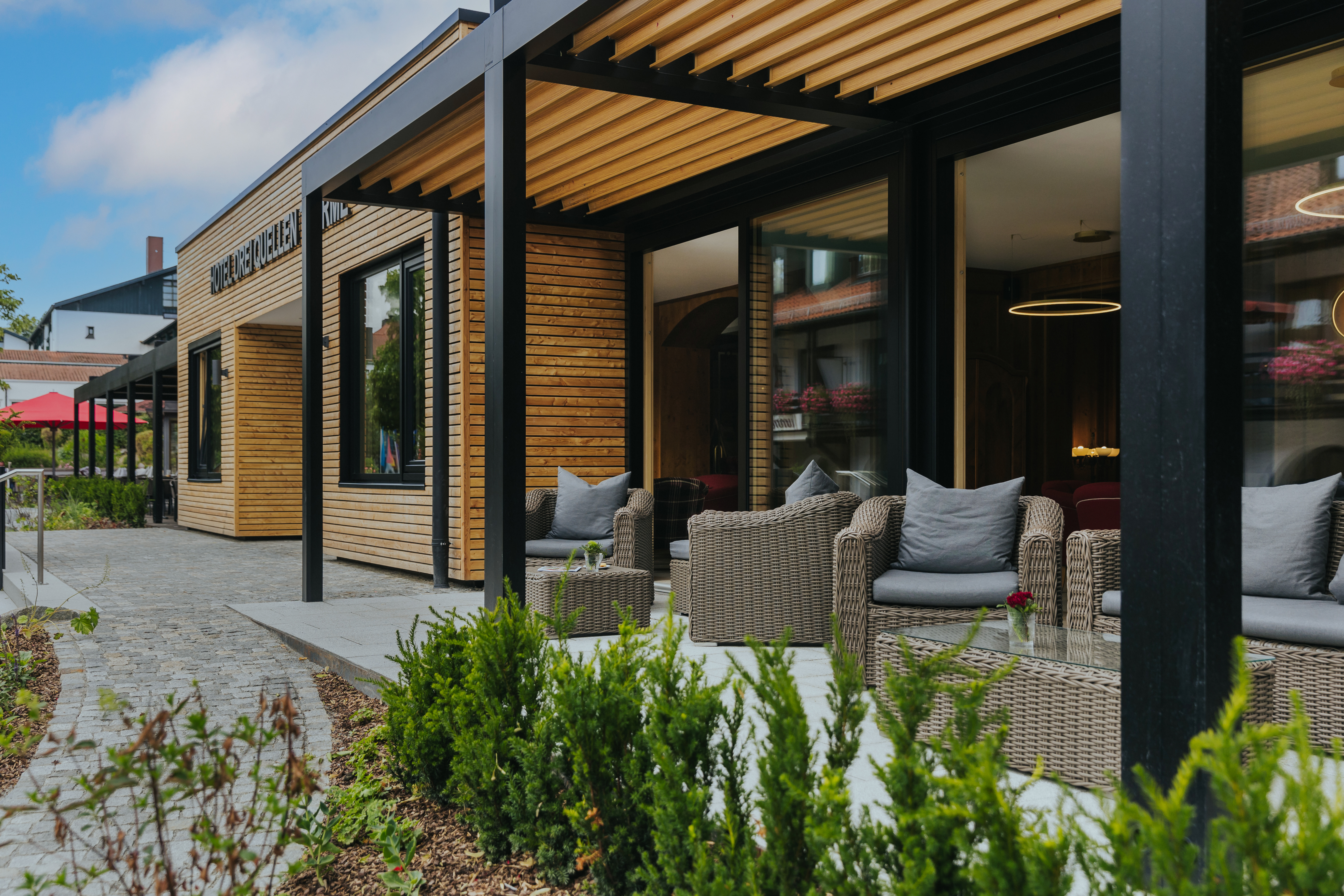 Golfurlaub - Hotel-Schwerpunkt: Golf & Gesundheit - Lounge Hotel Drei Quellen Therme - Hotel Drei Quellen Therme