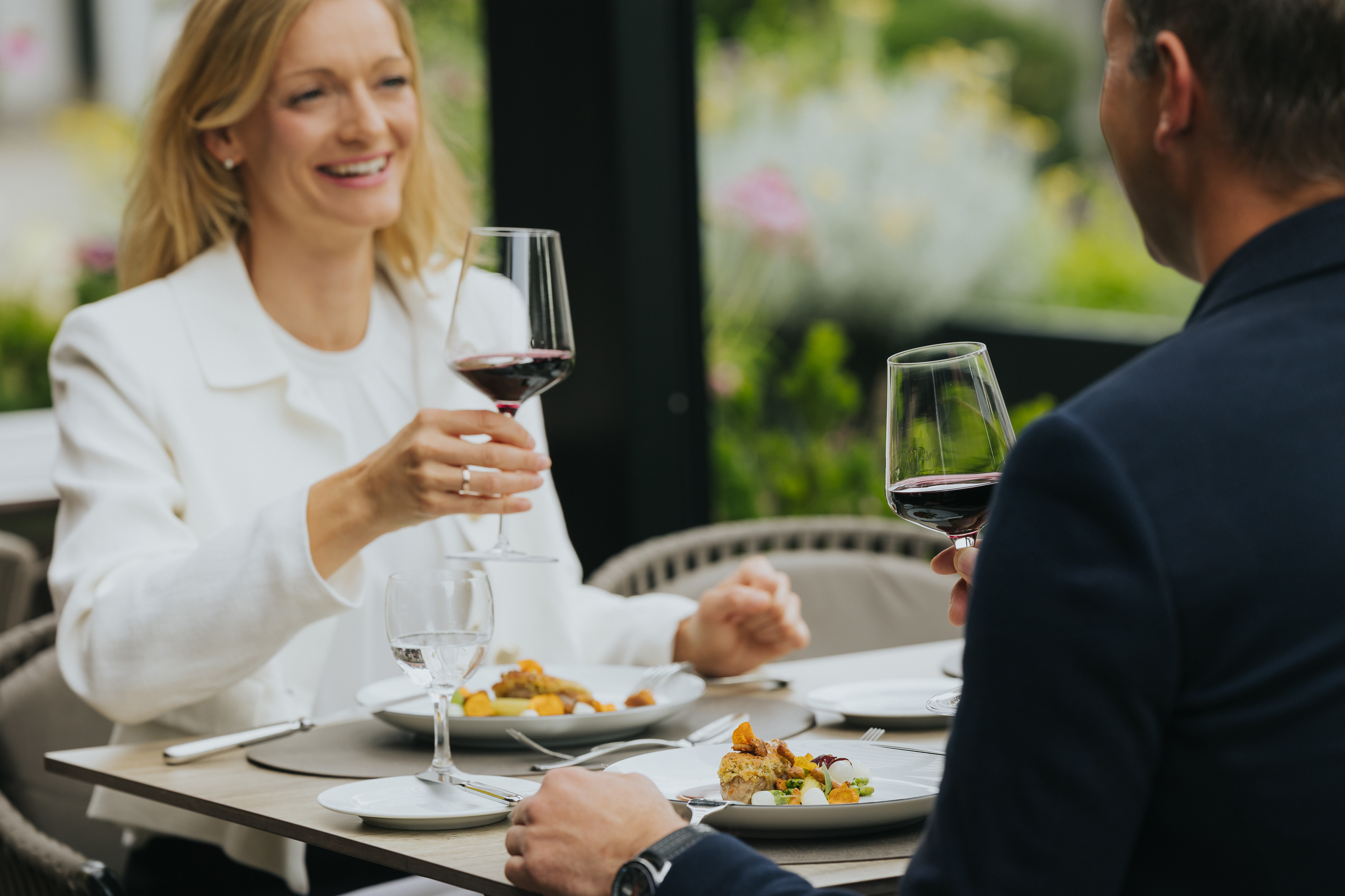 Golfhotel: Paar beim Galadinner im Hotel Drei Quellen Therme - Hotel Drei Quellen Therme