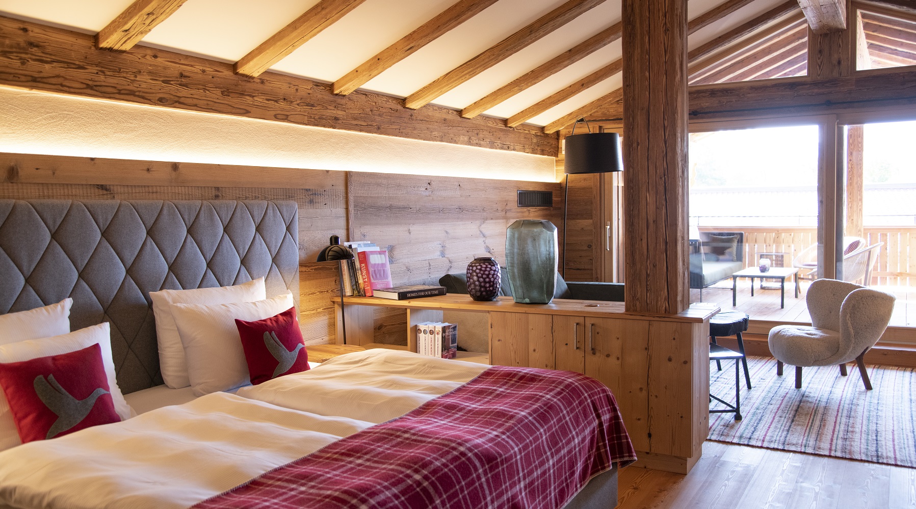 Das Achental Resort Zimmerkategorien Suite Kampenwand