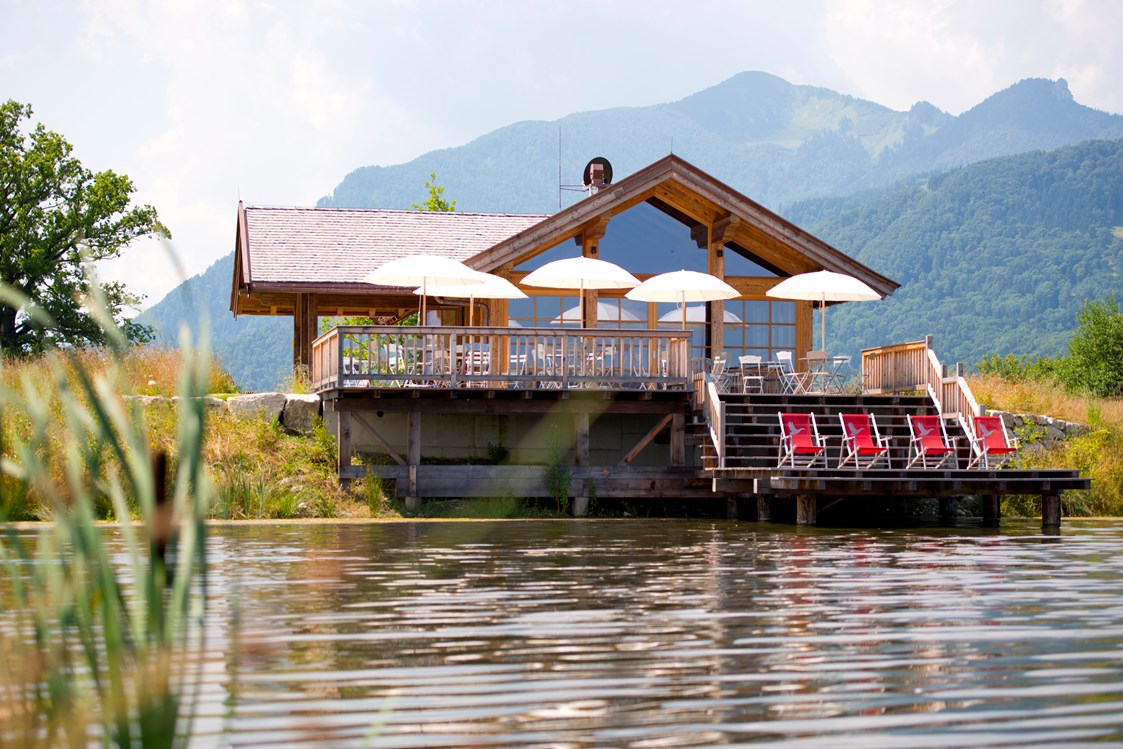 Golfhotel: Seehütte10 - mit feinen Spezialitäten aus dem Chiemgau.@Golf Resort Achental - Das Achental Resort