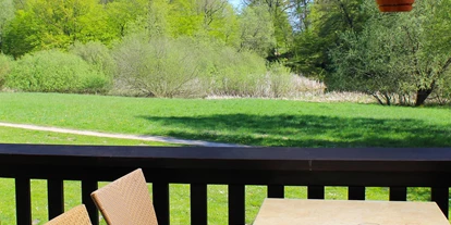 Golfurlaub - Deutschland - Blick von unserer Terrasse - Park Hotel Fasanerie