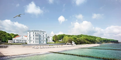 Golfurlaub - Fahrstuhl - Außenansicht des Grand Hotel Heiligendamm - Grand Hotel Heiligendamm