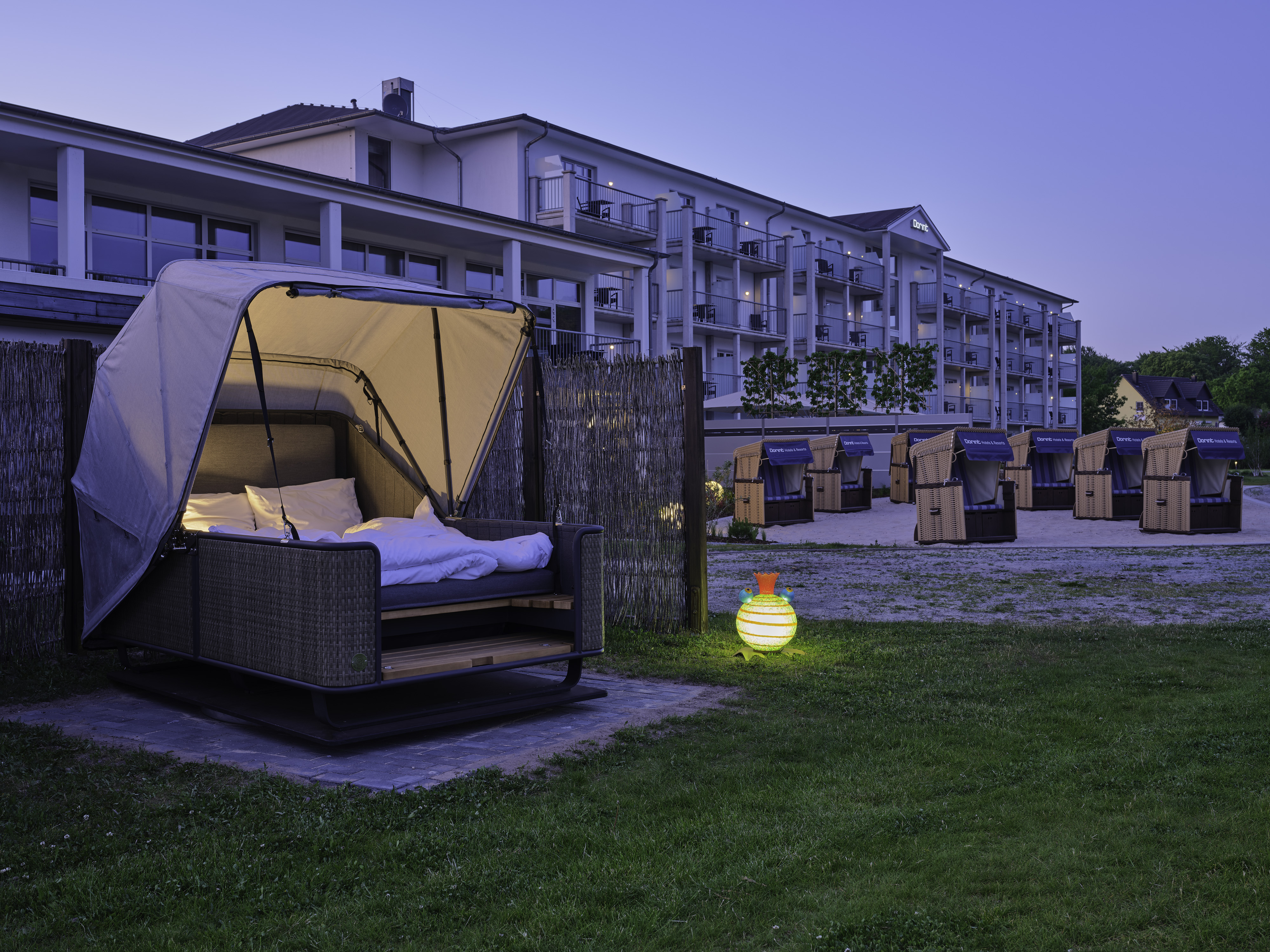 Golfhotel: Schlafstrandkorb - Dorint Resort Baltic Hills Usedom