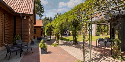 Golfurlaub - Restaurant - Garten & Terrasse - Hotel Heidegrund