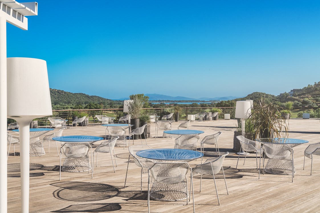 Golfhotel: Restaurant & Bar Terrace (Resort) - Argentario Golf Resort & Spa