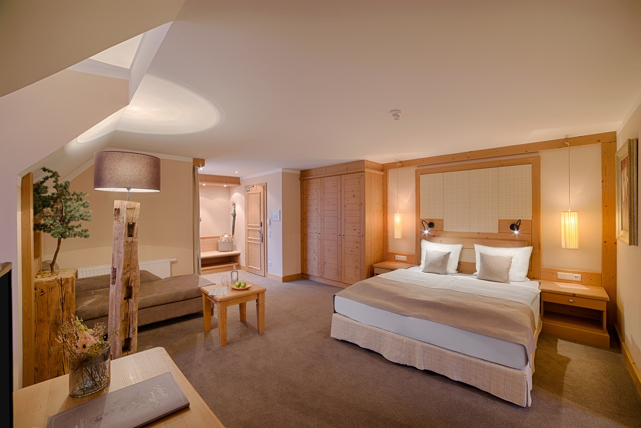Das Majestic Zimmerkategorien DZ HARMONY  - 38m², Modern alpine Glücksmomente in einem herzlichen Ambiente