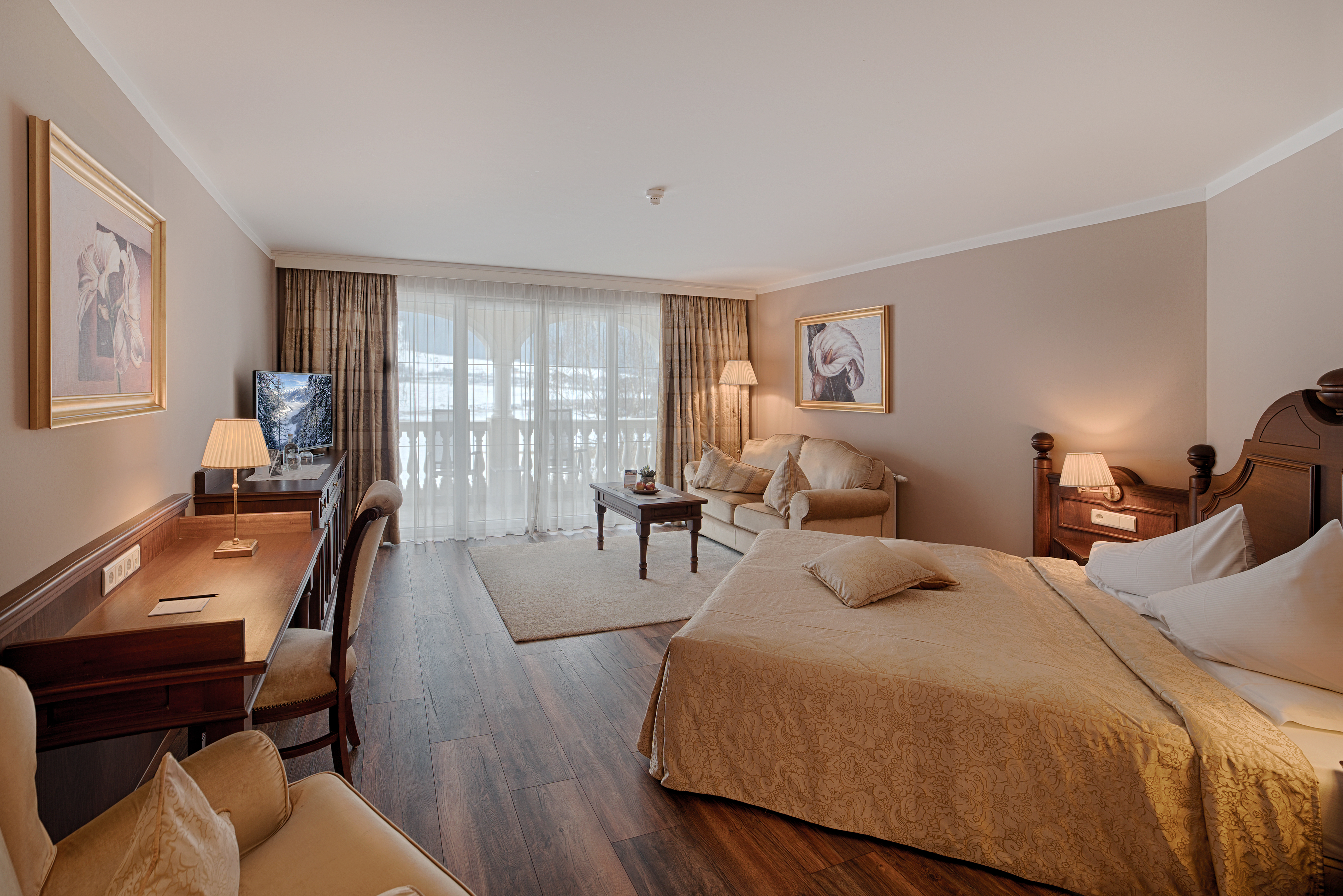 Majestic – Unique Spa Resort Zimmerkategorien DZ ALPINE CLASSIC  - 43m², Stilvoller Flair im klassischen Design