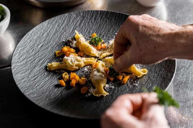 Golfhotel: Restaurant - Dolomites Nature Hotel Vigilerhof