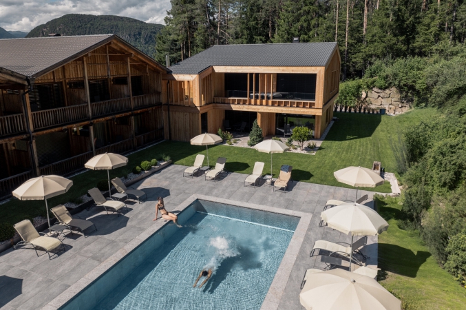 Golfhotel: Pool - Dolomites Nature Hotel Vigilerhof