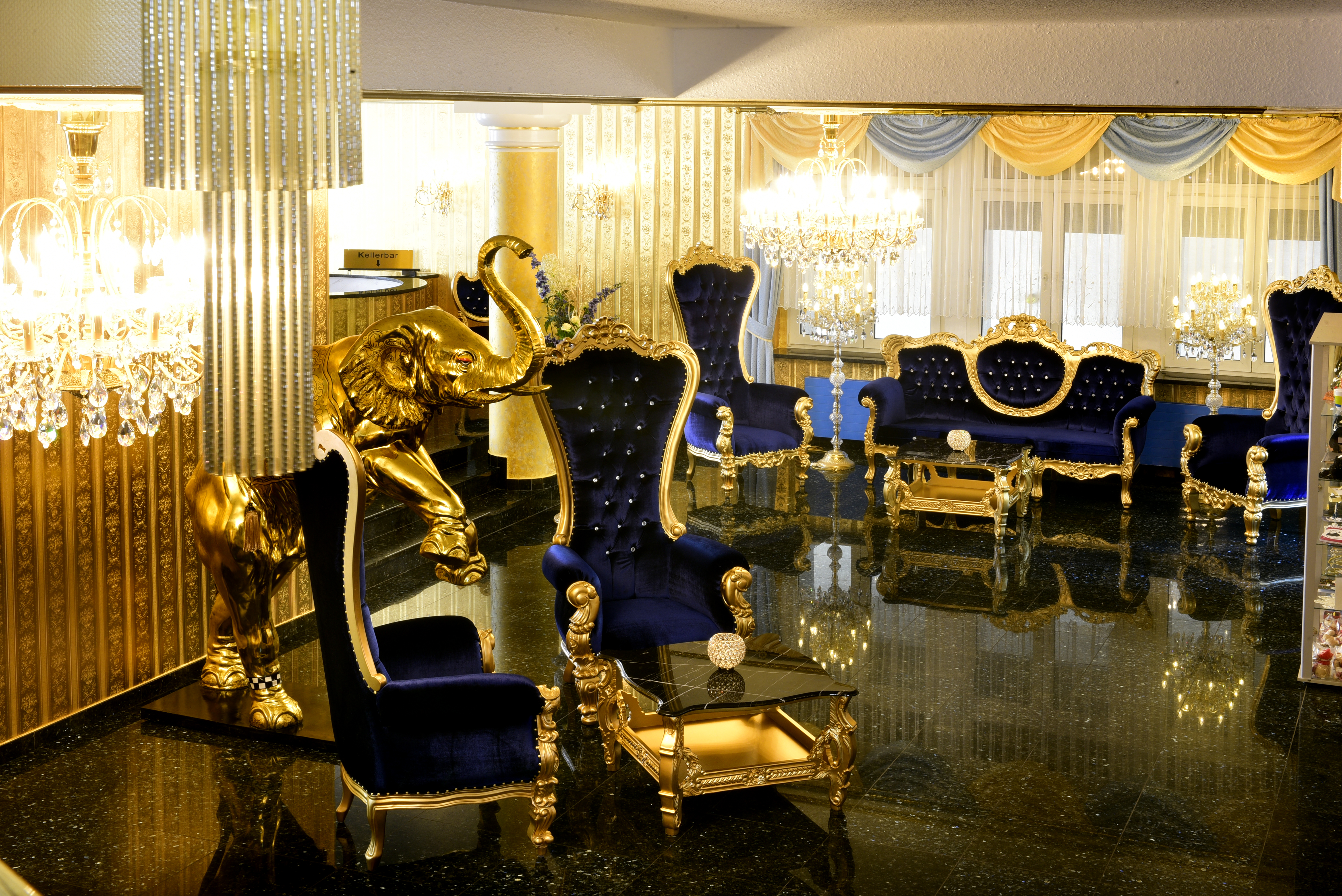 Golfurlaub - Umgebungsschwerpunkt: See - Foyer - Hotel Alexandra